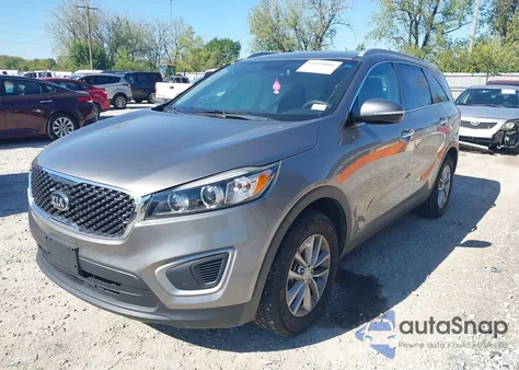2017 Kia Sorento 2.4L Lx from USA, damaged, VIN 5XYPGDA36HG246812